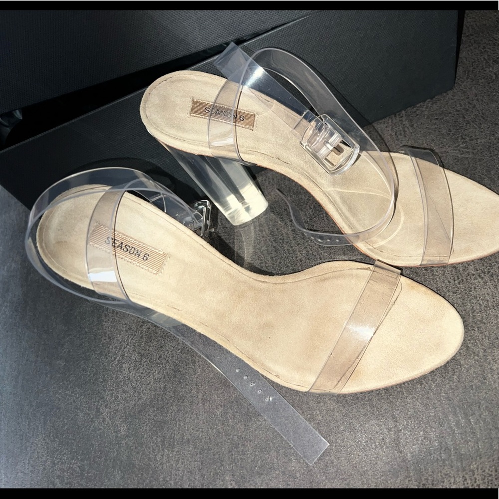 Yeezy sandals.